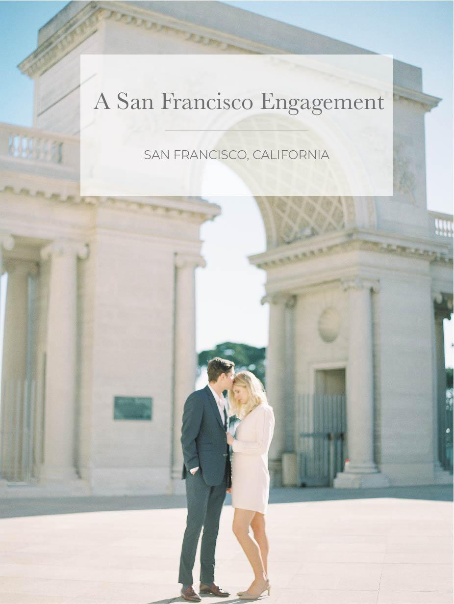 Engagement Session at Legion of Honor Museum in San Francisco California