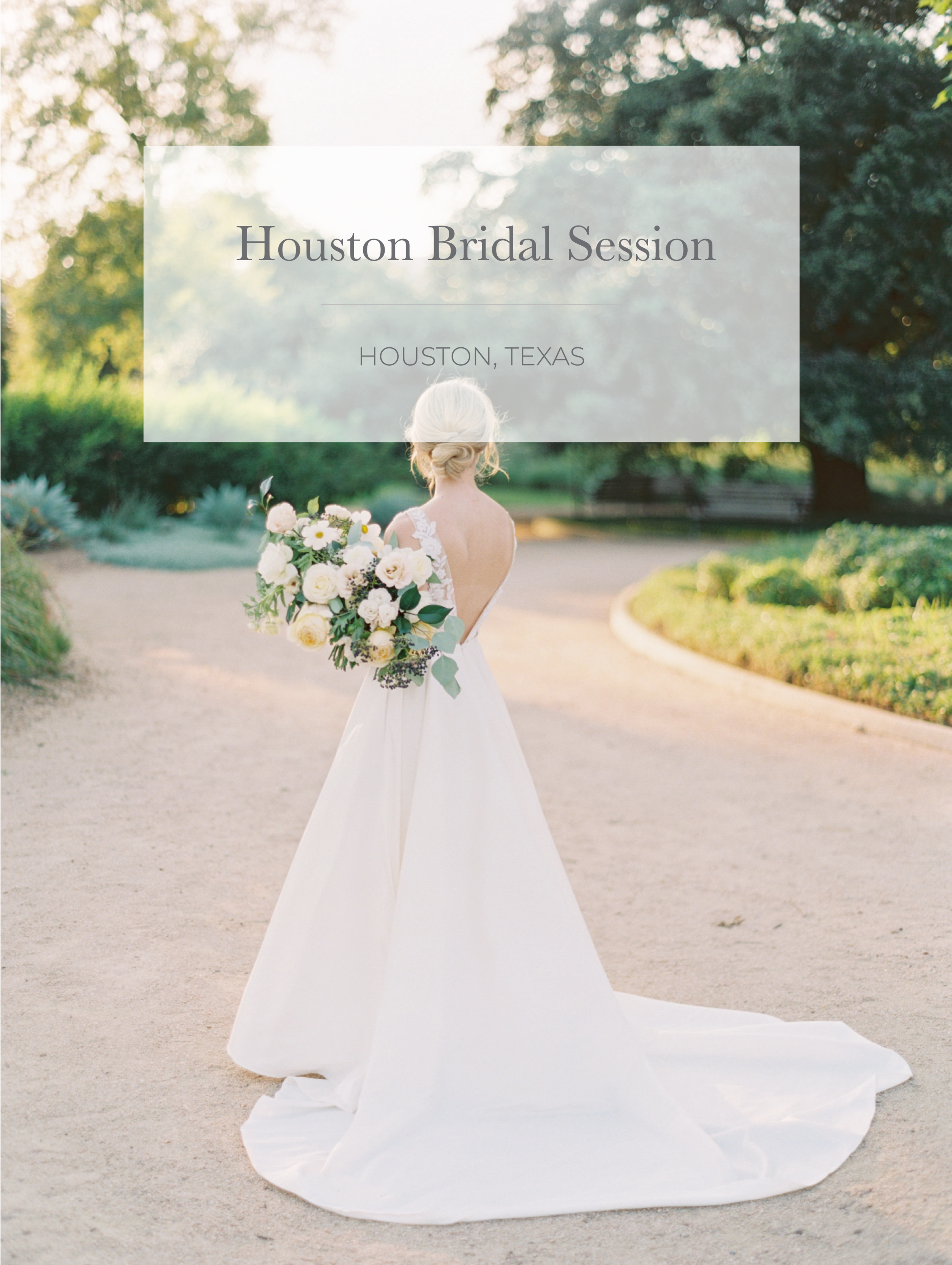 Bridal Session at McGovern Centennial Gardens